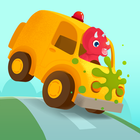 Carro Dinossauro:jogo crianças ícone