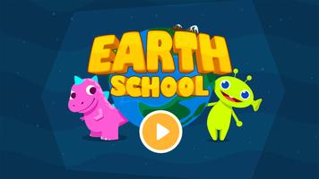 Earth School:juegos para niños Poster