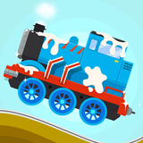 閃電小火車總動員 - 兒童駕駛和賽車益智遊戲
