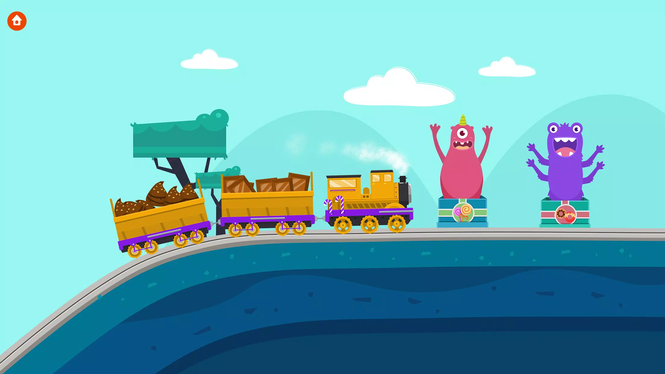 Download do APK de Trem de Tijolos:Jogo infantil para Android