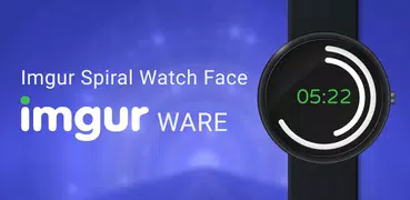 Imgur Spiral Watch Face