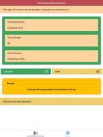 Corticosteroid Conversion স্ক্রিনশট 2