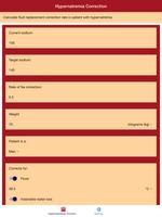 Hypernatremia Correction Rate screenshot 3