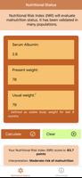 Nutritional Status Calculator पोस्टर