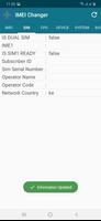 برنامه‌نما IMEI Changer عکس از صفحه