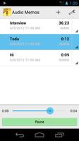 Audio Memos 截图 1