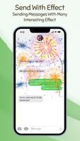 Message OS17 - Color Messenger تصوير الشاشة 1