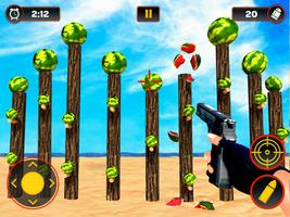 Semangka Shooter Game - Buah Gun Shooting screenshot 3