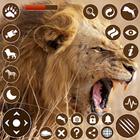 Mô phỏng sư tử châu Phi biểu tượng