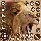 Simulateur de Lion d'Afrique