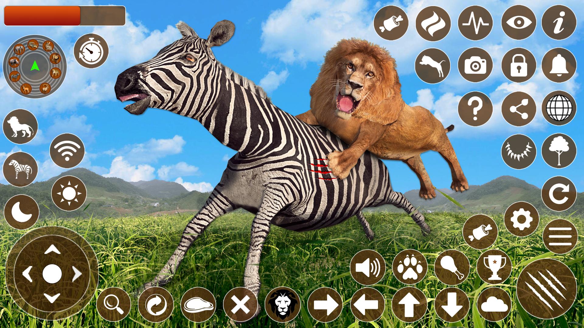 Черный лев игра. Игра Лев. Симулятор животных Африка. Лев из игры. Ultimate Африка Simulator слон.