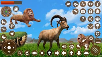 Lion Games 3D Animal Simulator 스크린샷 2