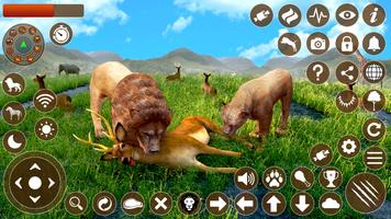 Lion Games 3D Animal Simulator 스크린샷 3