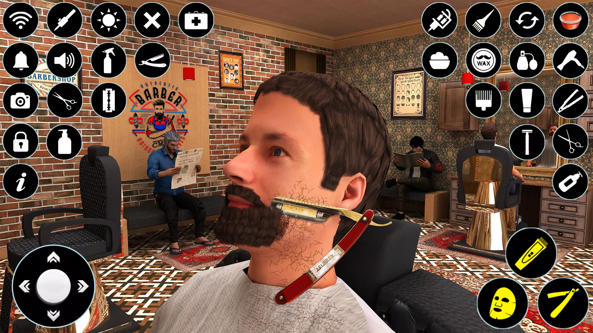 Real Barber Shop Haircut Salon 3D- Hair Cut Games APK pour Android  Télécharger