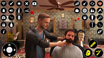 Jogo corte de cabelo barbearia imagem de tela 1