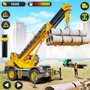 Schwerer Baggerkran-Spiel APK
