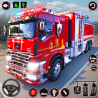 Jeux de camion de pompiers icône