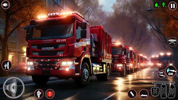消防士 消防車のゲーム - 消防车 消防署ゲーム スクリーンショット 3