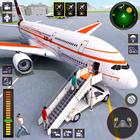 Real Airplane Flight Sim 3D أيقونة