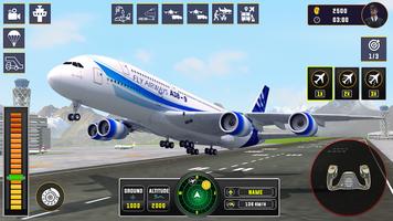 Real Airplane Flight Sim 3D تصوير الشاشة 3