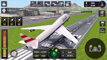 Real Airplane Flight Sim 3D الملصق