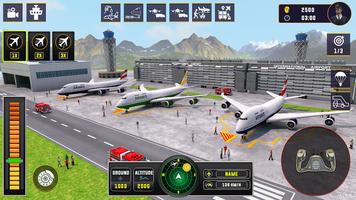 Real Airplane Flight Sim 3D تصوير الشاشة 2