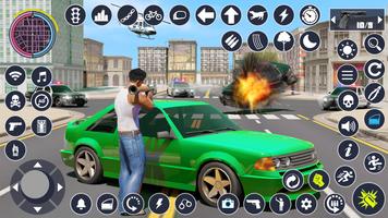 Real Gangster City Crime Games syot layar 2