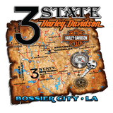 3 State Harley-Davidson Zeichen