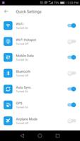 برنامه‌نما Quick Settings عکس از صفحه