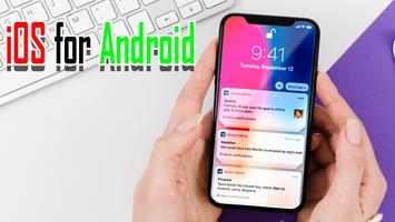برنامه‌نما iOS 14 lockscreen and notification for android عکس از صفحه