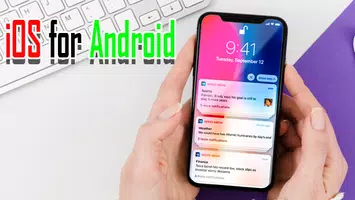 iOS 14 lockscreen and notification for android imagem de tela 6