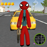 Spider Stickman Rope Hero Rise of The Warriors иконка