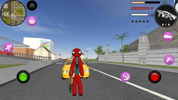 Spider Stickman Rope Hero Rise of The Warriors скриншот 1