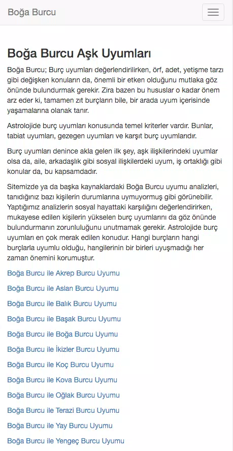 Descarga de APK de Boğa Burcu para Android