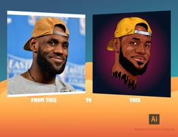 Cartoon photo you like - tutorial (Free version) Cartaz