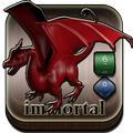 Immortal Fantasy: Immortal Heroes, Dice RPG card