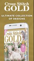Cross Stitch Gold Affiche