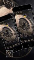 Immemorial Copper-colored Clock Theme screenshot 2