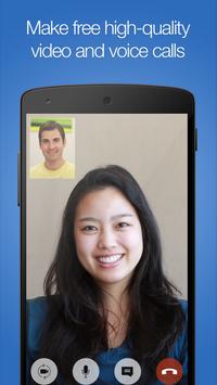 imo free HD video calls and chat poster