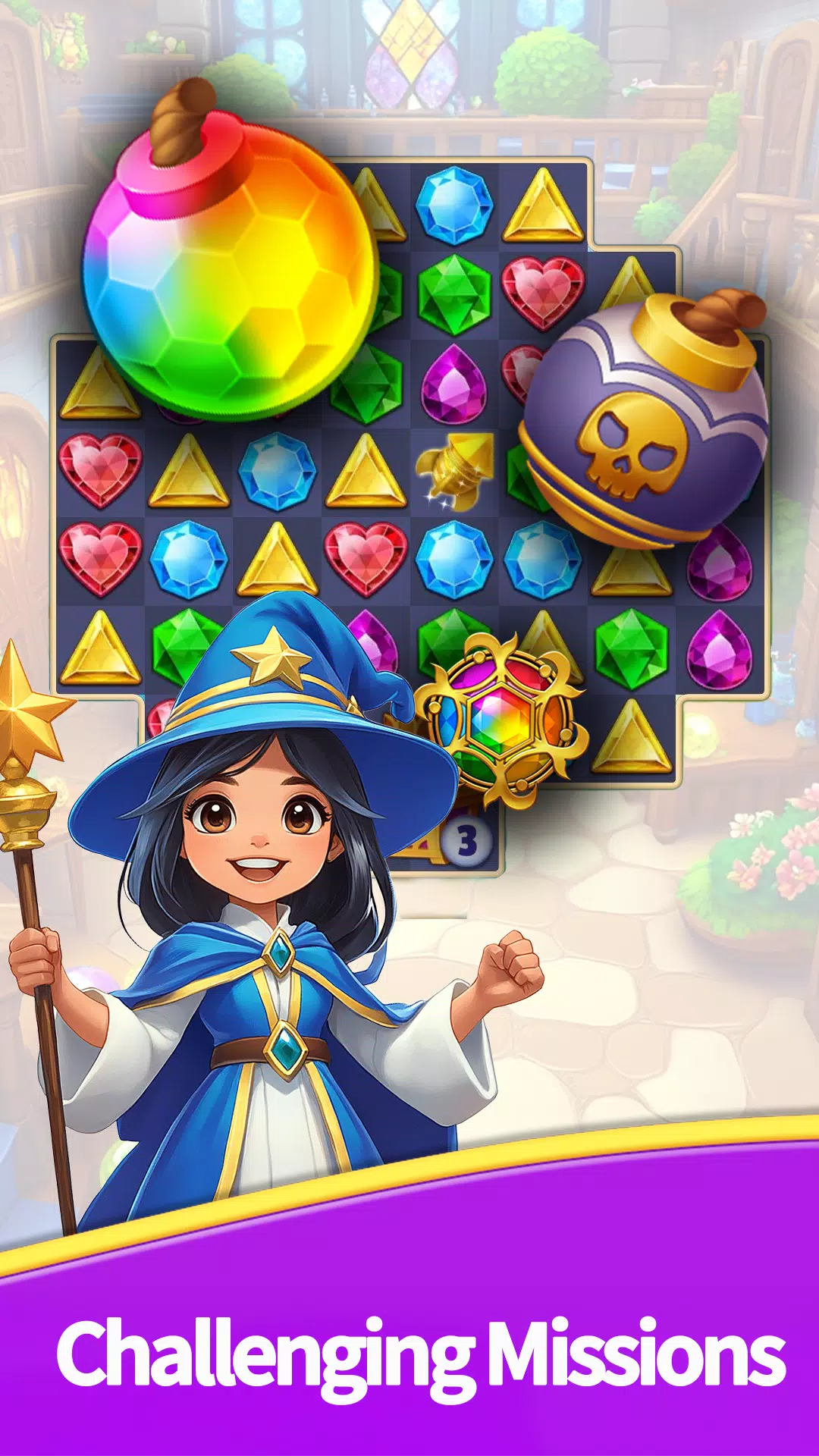 School of Magic : Jewel Match3