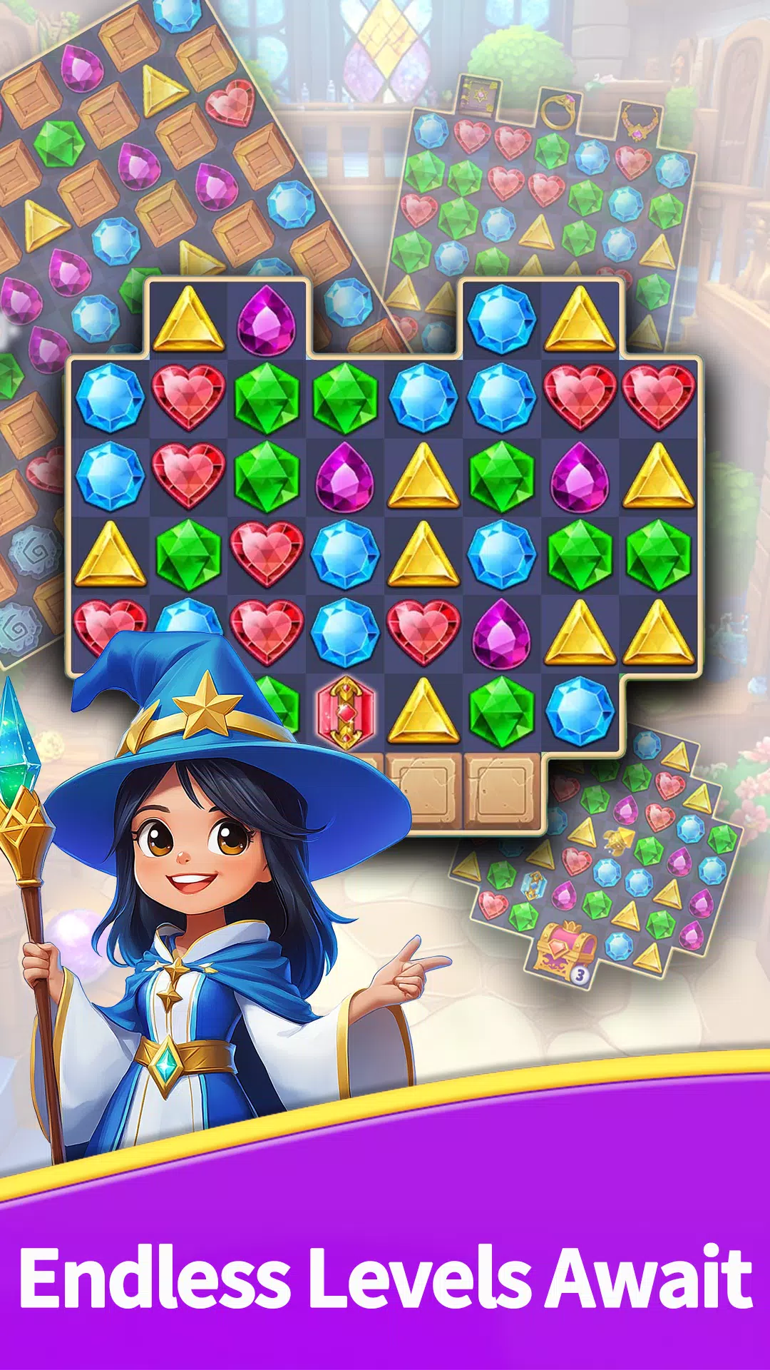 School of Magic : Jewel Match3