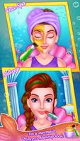 Poster Mermaid Princess Makeup Salon