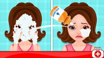 Kids First Aid Emergency poster