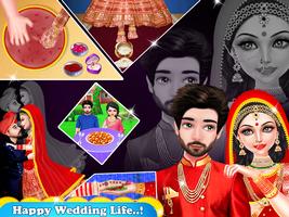 Poster Indian Wedding Bride Salon - M