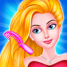 Princess Long Hair Salon icône