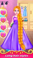 Princess Long Hair Salon syot layar 1