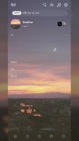 sunset river bridge theme تصوير الشاشة 1