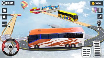 Sky Bus Conduite - Jeux de bus capture d'écran 3