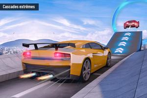 Impossible Stunt Car Games capture d'écran 1