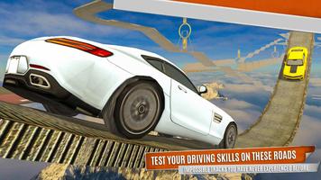 Impossible Ramp Car Stunts Racing 3D تصوير الشاشة 1